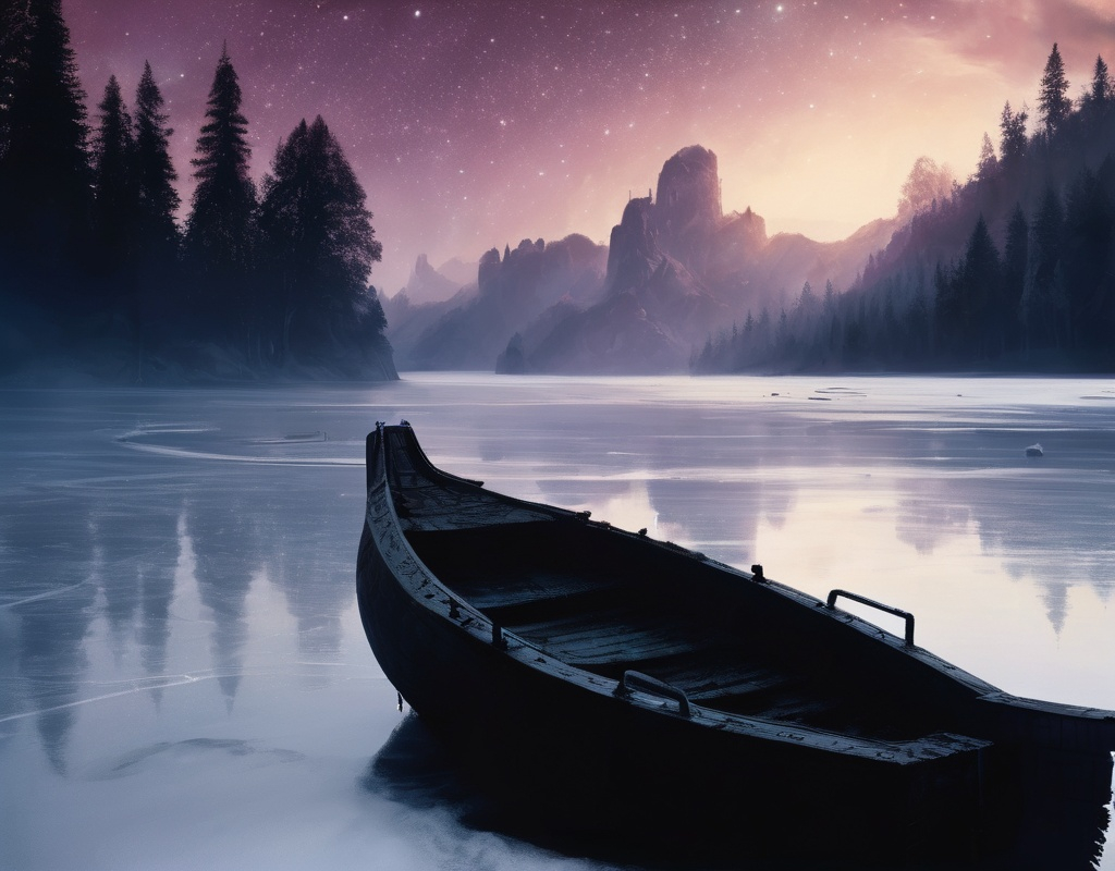 Prompt: In the land of the lost horizon
Where the queen lies dark and cold
When the stars won't shine, then the story's told