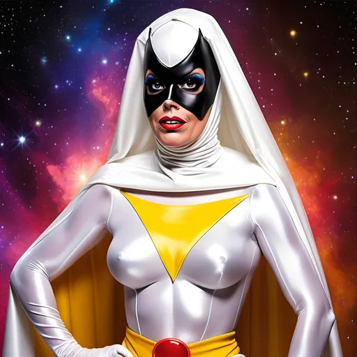 Prompt: If Space Ghost was a drag queen