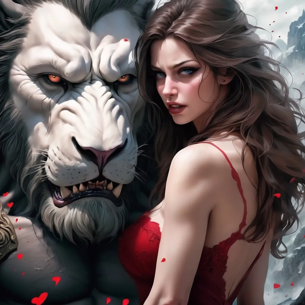 Prompt: She's deadly, man
And she could really rip your world apart
Mind over matter
the beauty is there
But a beast is in the heart