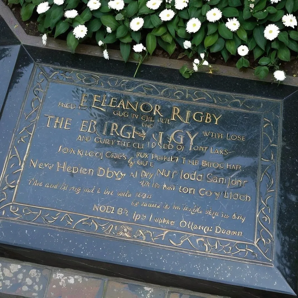 Prompt: Eleanor Rigby
Died in the church and was buried along with her name
Nobody came