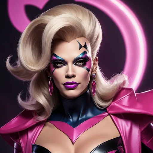 Prompt: Gorgeous drag queen (Marvel Superhero Gambit)