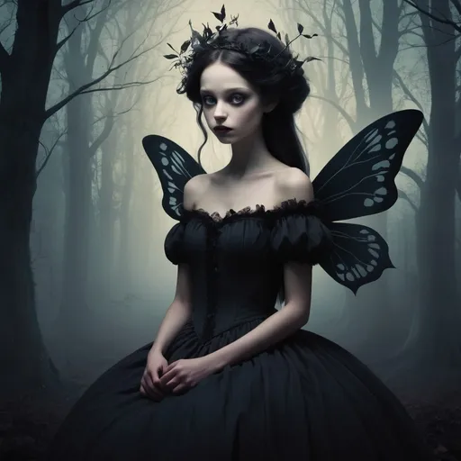 Prompt: Reimagine a classic fairy tale with a dark and unconventional twist.