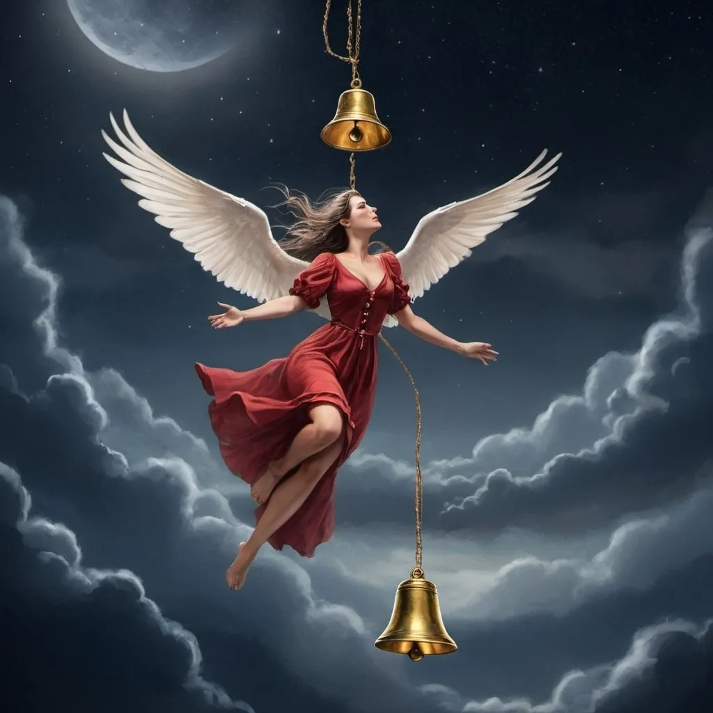 Prompt: Rhiannon rings like a bell through the night
And wouldn't you love to love her?
Takes to the sky like a bird in flight
And who will be her lover? 