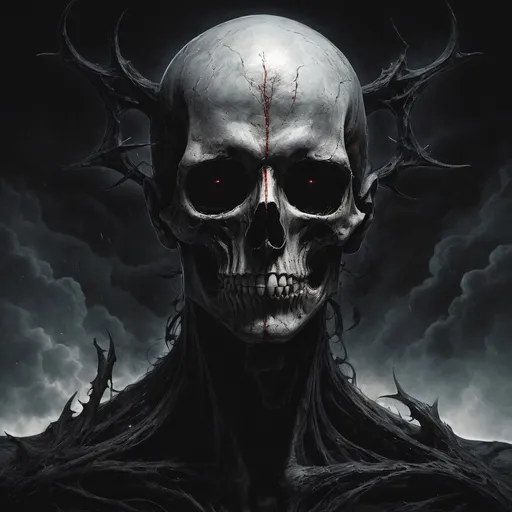 Prompt: Deathly loss this can't be real
I cannot stand this hell I feel
Emptiness is filling me
To the point of agony
Growing darkness taking dawn, yeah
I was me but now, he's gone