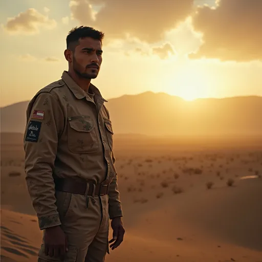 Prompt: military uniform iraqi