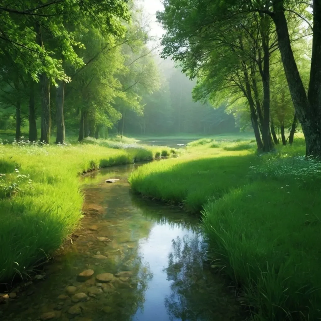 Prompt: Beautiful quiet nature
