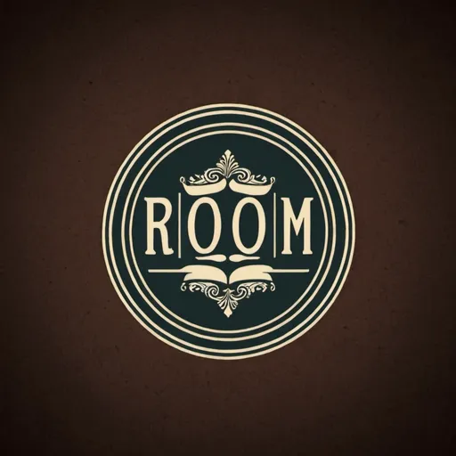 Prompt: Old room logo