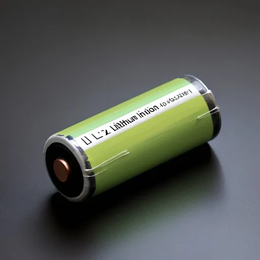Prompt: a simple lithium ion-battery 