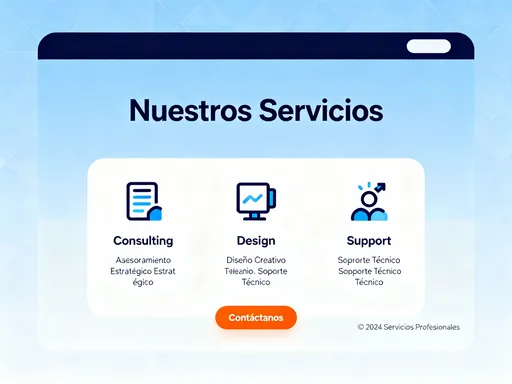 Prompt: landing page servicios