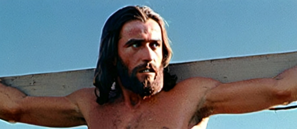 Prompt: JESUS FROM THE JESUS FILM 1979