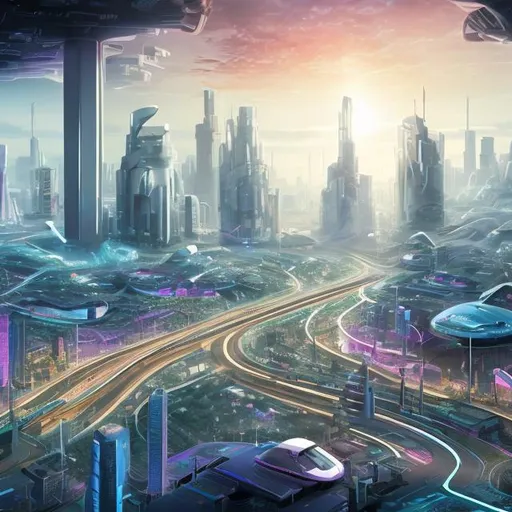 Prompt: city of the future