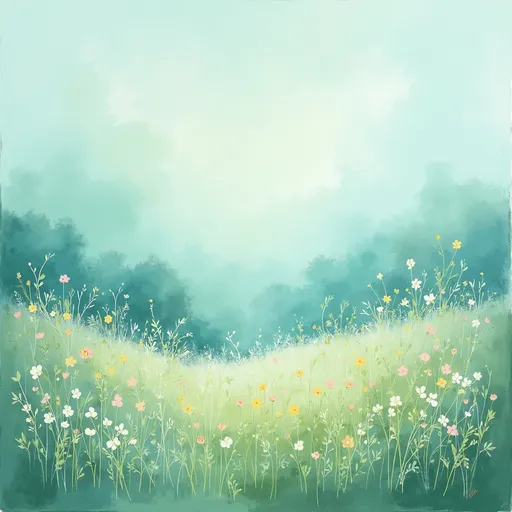 Prompt: Creat a Mother's Day card for my wife, Tami, with the message "Happy Mother's Day to my amazing wife Tami. No one could ask for a better mother in this world or a better partenr in life. I love you, your husband, Chris." Featuring colors of sea green and light pastel blues, in an impressionist landscape style. 