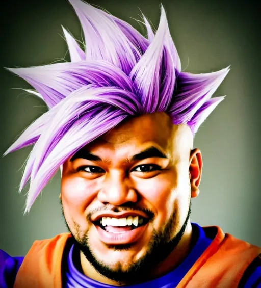 Prompt: dragonball z character
