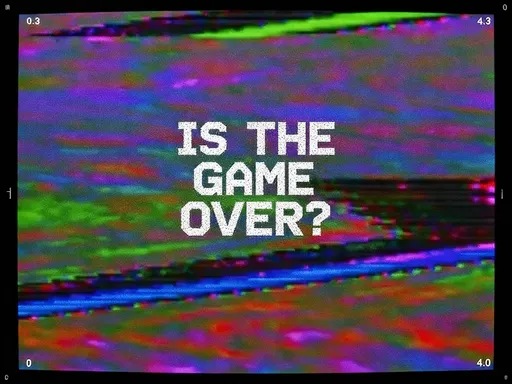 Prompt: make the font more grainy 
