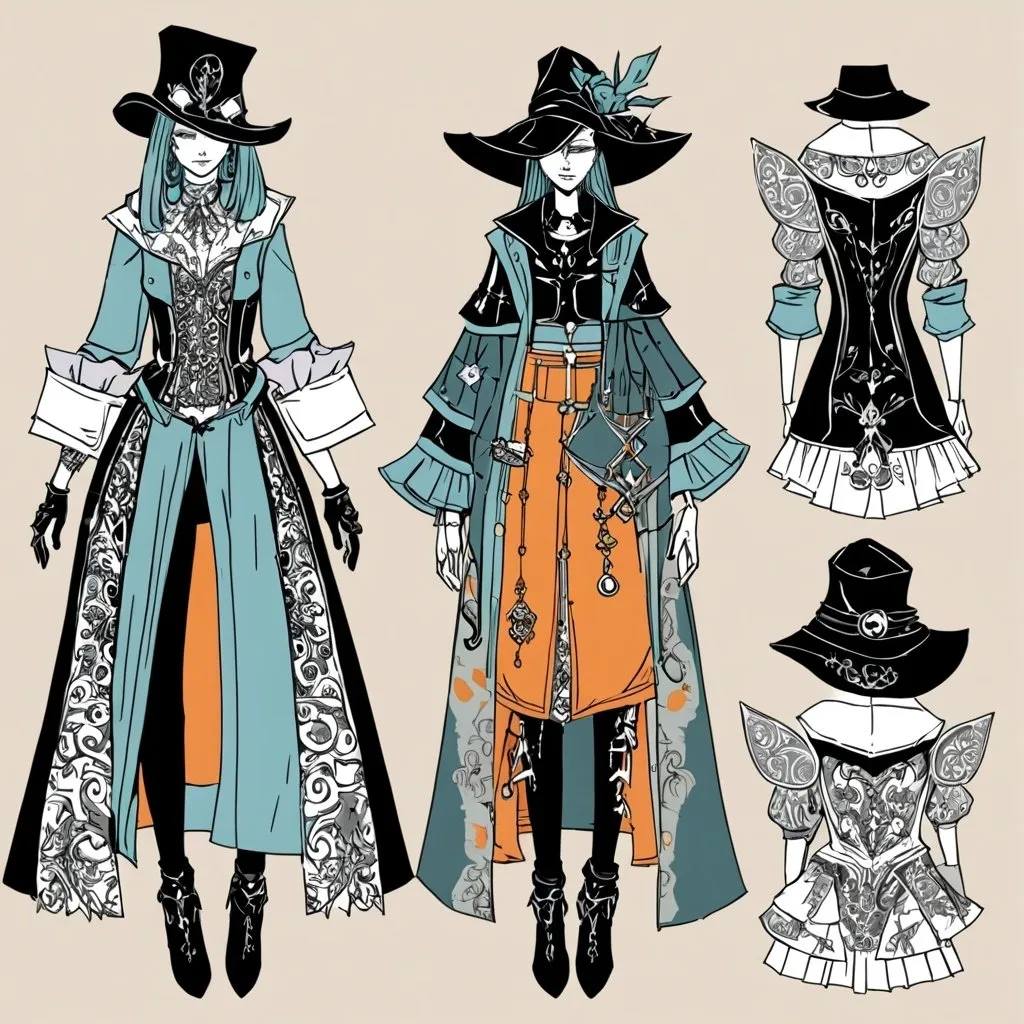 Prompt: Fashion Design, Alchemist