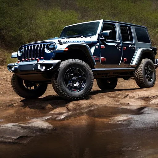 Prompt: jeep   sport on reace line