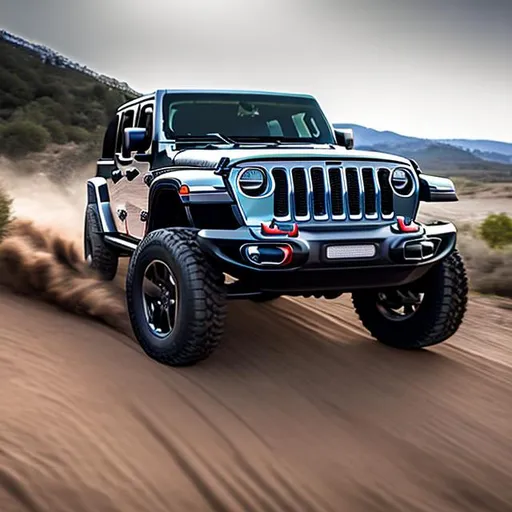 Prompt: jeep   sport on reace line