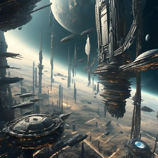 Prompt: <mymodel>futuristic (spaceships moving through asteroid field), (muted color scheme), sleek lines and innovative designs, celestial asteroids with intricate textures, captivating starry background, ethereal glow surrounding spaceships, immersive atmosphere of exploration, high depth and ultra-detailed, cinematic lighting that enhances the scene