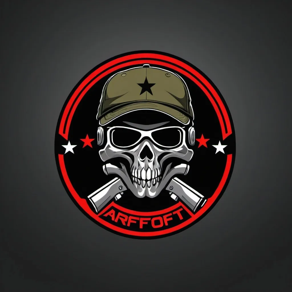 Prompt: can you creat a simple logo for my airsoft store
