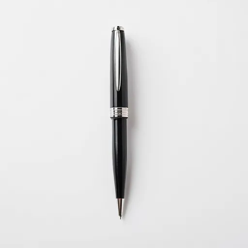 Prompt: studio photography with white background, overhead view of a pen --s 250

