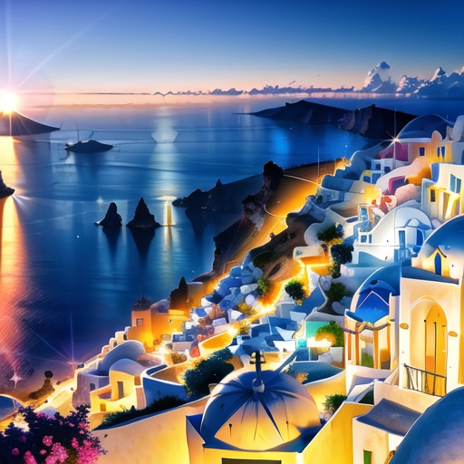 Prompt:  Santorini, Greece

8K, highquality.
