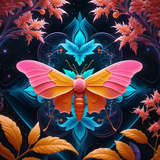 Prompt: A surreal garden in deep space where plants of neon light and fractal patterns grow in zero gravity. Celestial rosy maple moths and glowing pollen drift between the exotic, abstract flora, symbolizing the intersection of organic life and cosmic energy.


(best quality:1.5), (high quality:1.5), (masterpiece:1.5),(best quality:1.5), (high quality:1.5), (masterpiece:1.5), , 64k, expressive, beautiful, {golden ratio}, symmetric, accurate anatomy, precise, perfect proportions, complementary colors, UHD, HDR, top quality artwork, beautiful detailed background, unreal 5, artstation deviantart, instagram, professional, 16k
