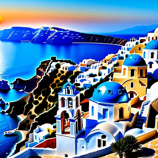 Prompt:  Santorini, Greece
hyper-realistic, super detailed, 8k, high quality, sharp focus, studio photo, intricate details, highly detailed,16k, UHD, HDR