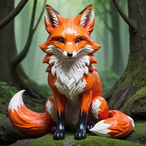 Prompt: Elemental fox
