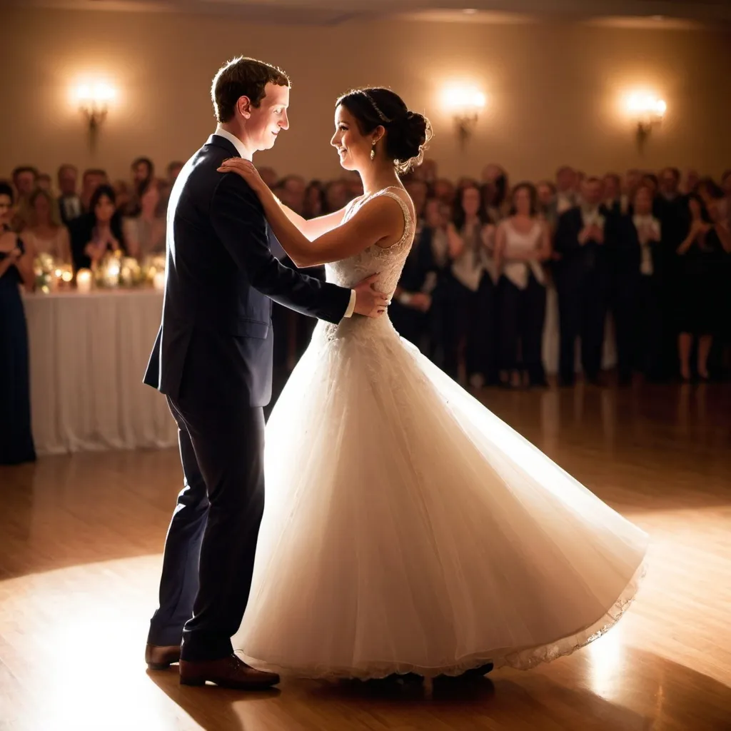 Prompt: A romantic first dance with soft lighting. Mark Zuckerberg photo
Motivation