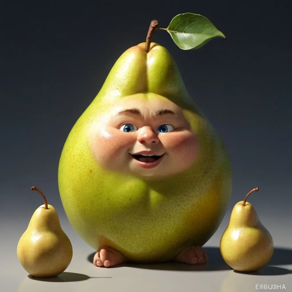 Prompt: ERIK GRUSHA(pear boy)
