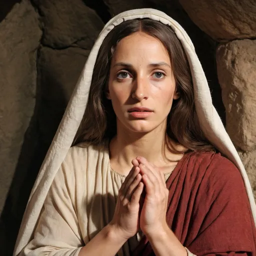 Prompt: Mary Magdalene Jesus Christ