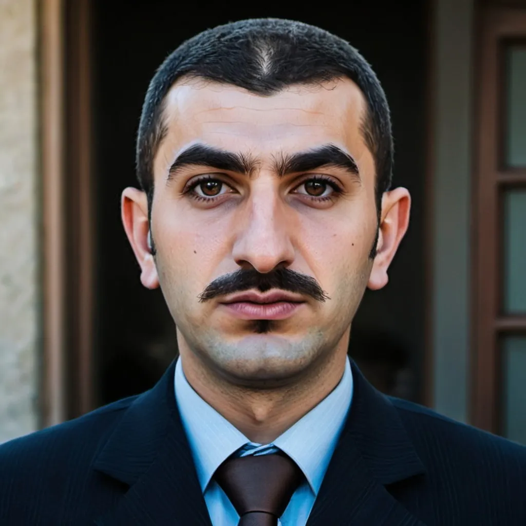 Prompt: a typical modern azerbaijani man