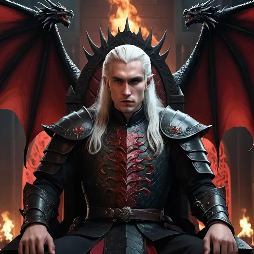 Prompt: Magor the cruel Targaryen
