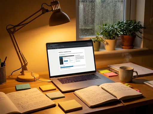 Prompt: I need a tutorial for wordpress installation on the server