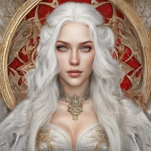 Prompt: beautiful 20 year old women with white hair, white eyebrows, light skin, realistic, ultrarealistic, high quality art, bright eyes, long hair, beauty, real, long hair, symmetrical, anime wide eyes, fair, delicate, medieval, assassin, rouge, royal