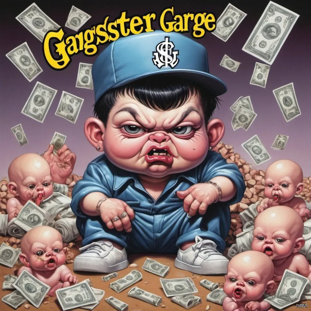 Prompt:  Gangster garbage pale kids 