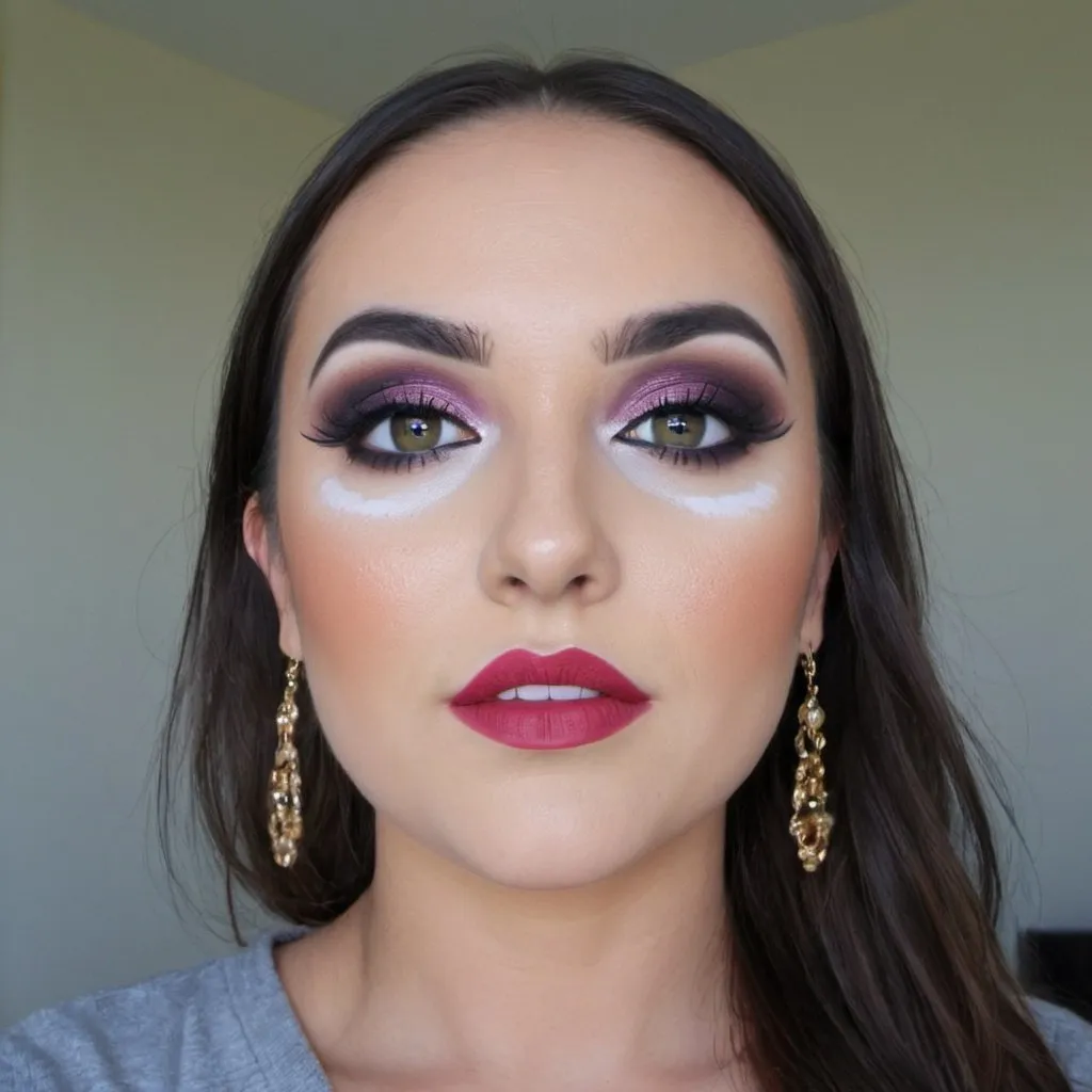 Prompt: My designer makeup look  