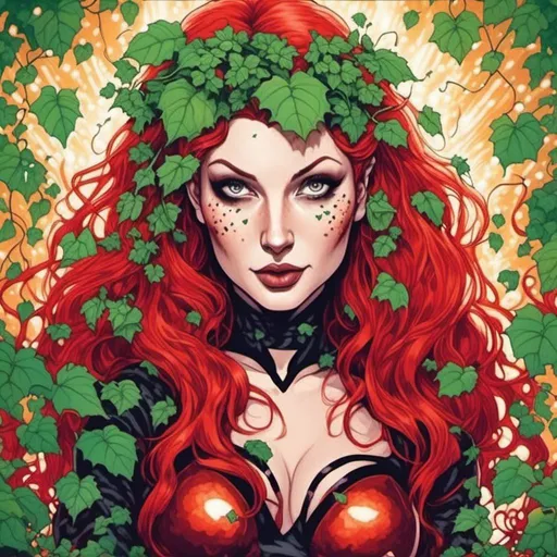 Prompt: <mymodel> Hypnotic       poison ivy  brainwashed by plants   