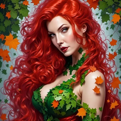 Prompt: <mymodel> poison ivy in scarlet 