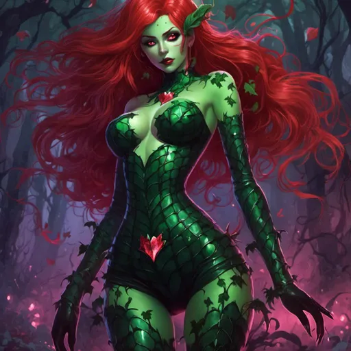 Prompt: <mymodel> evil dark  poison ivy 