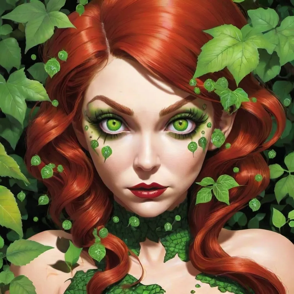 Hypnotized poison ivy