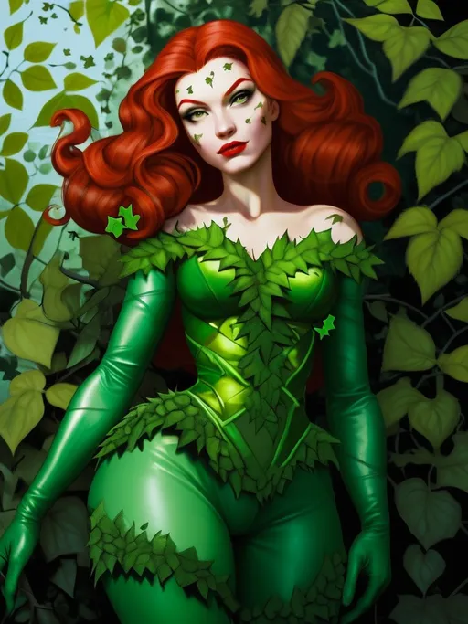 Prompt:   poison ivy