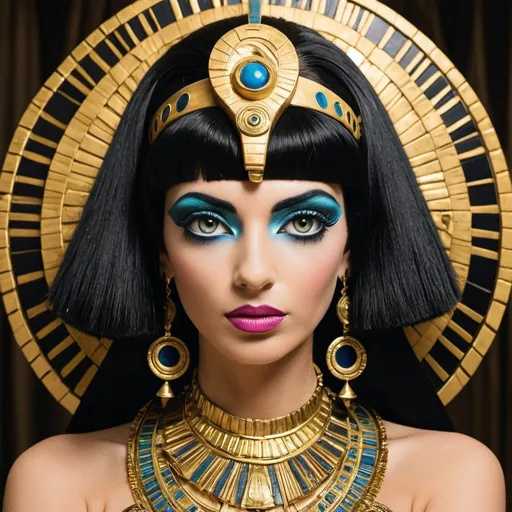 Prompt:    hypnotic bimbo Cleopatra 