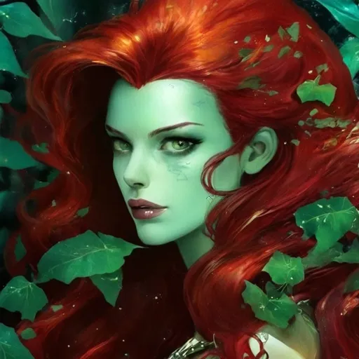 Prompt:   Poison ivy 