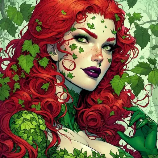 Poison ivy as a mutant rose