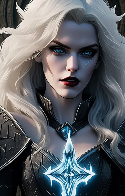 Prompt:  Killer frost in labyrinth 