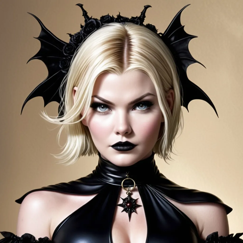 Elisha Cuthbert as goth