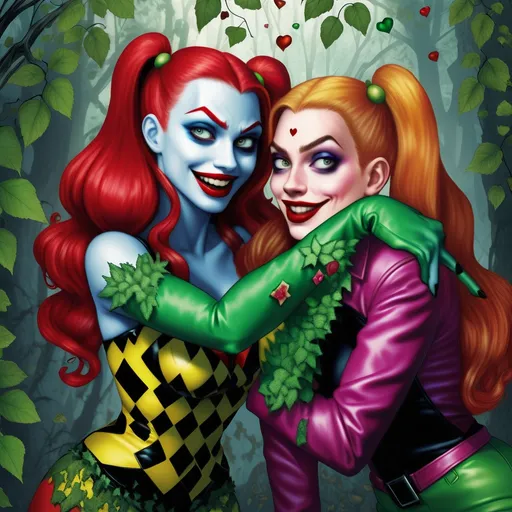 Harley Quinn Hypnotized By Poison Ivy