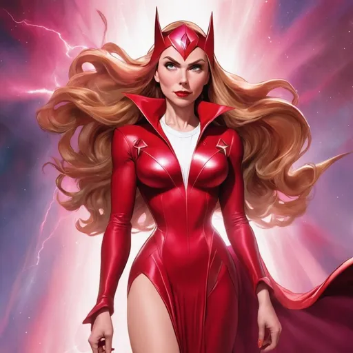 Prompt: Scarlett witch in She-Ra 