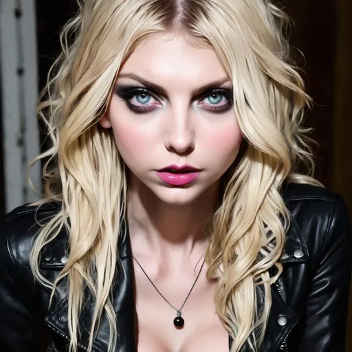 Prompt: Taylor momsen hypnotic bimbo 